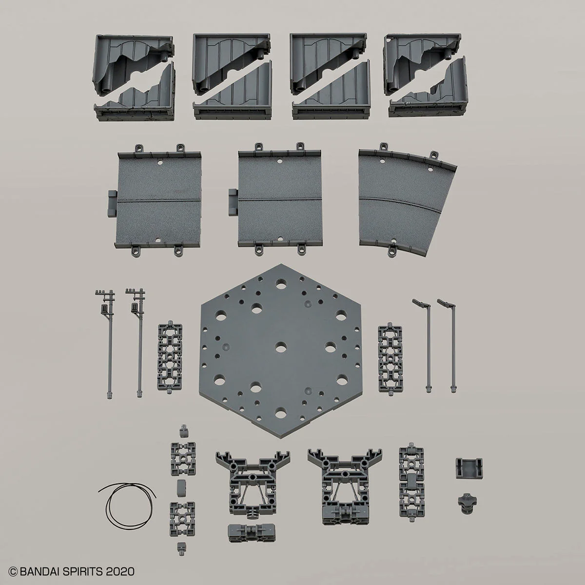 Bandai 30 Minutes Missions 30MM Customize Scene Base (City Area Ver.) Model Kit - Image 7