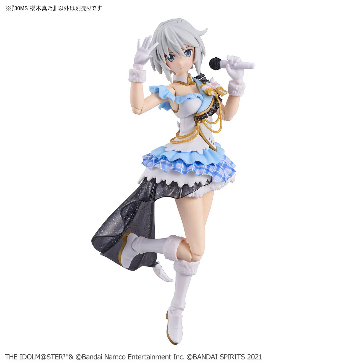 Bandai 30 Minutes Sisters THE iDOLMASTER Shiny Color Mano Sakuragi Model Kit - Image 11