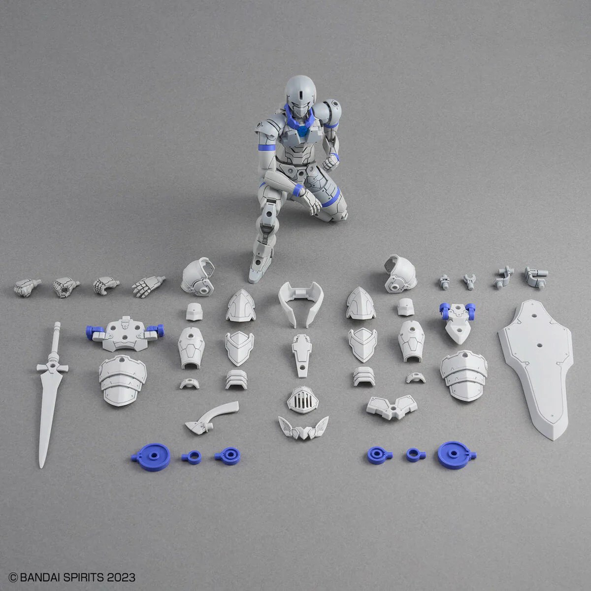 Bandai 30 Minutes Fantasy 30MF 1Liber Holy Knight Model Kit - Image 15