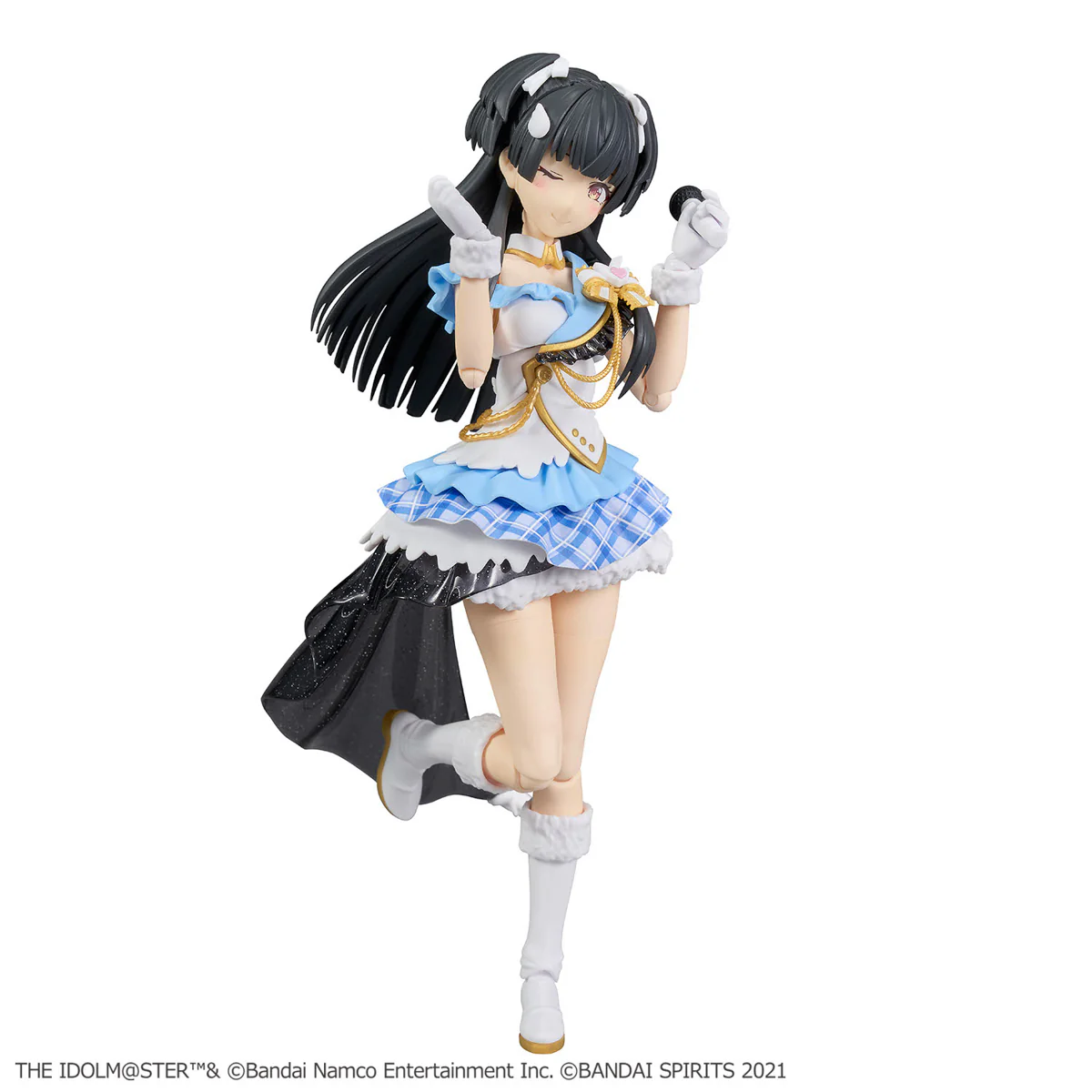 Bandai 30 Minutes Sisters THE iDOLMASTER Shiny Color Fuyuko Mayuzumi Model Kit - Image 3