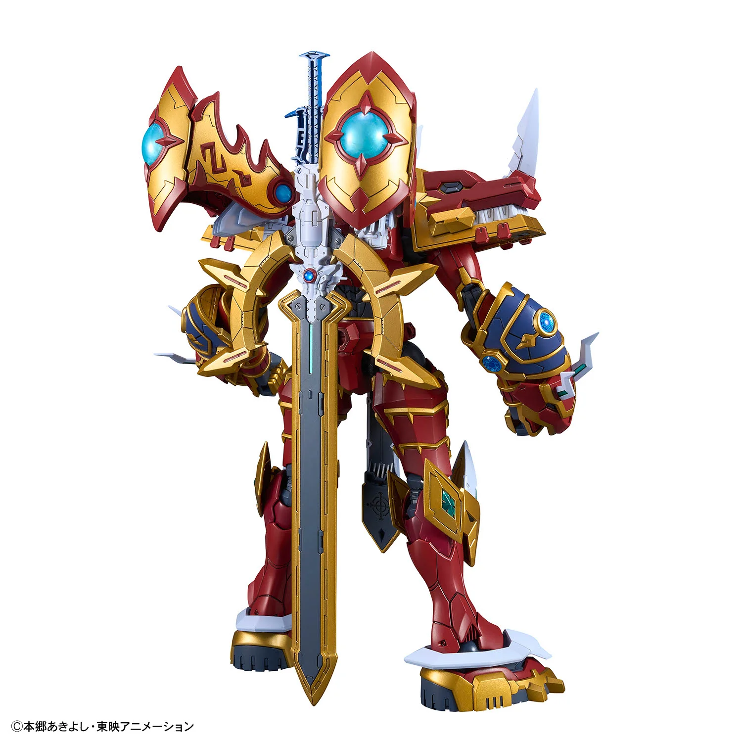 Bandai Digimon Adventure Figure-rise Standard Amplified Kaisergreymon Model Kit - Image 3