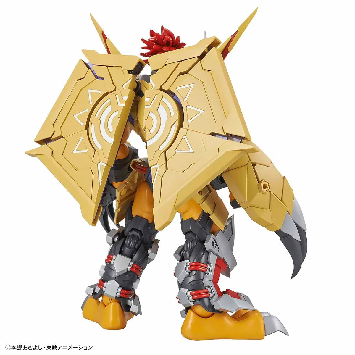 Bandai Digimon Adventure Figure-rise Standard Amplified WarGreymon Model Kit - Image 5