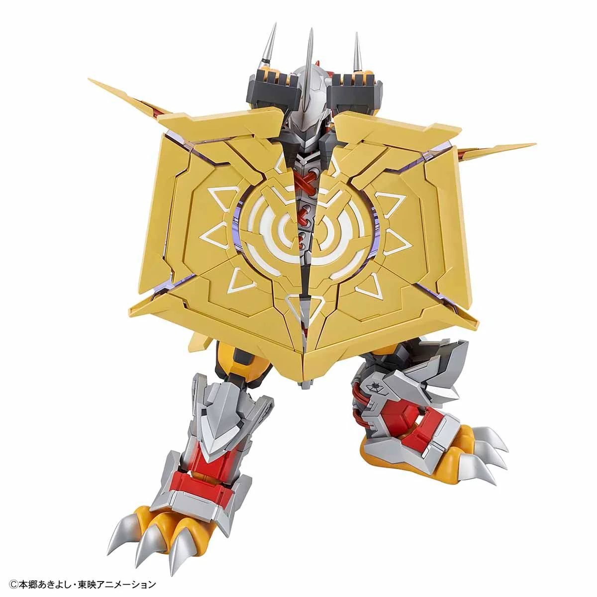 Bandai Digimon Adventure Figure-rise Standard Amplified WarGreymon Model Kit - Image 6