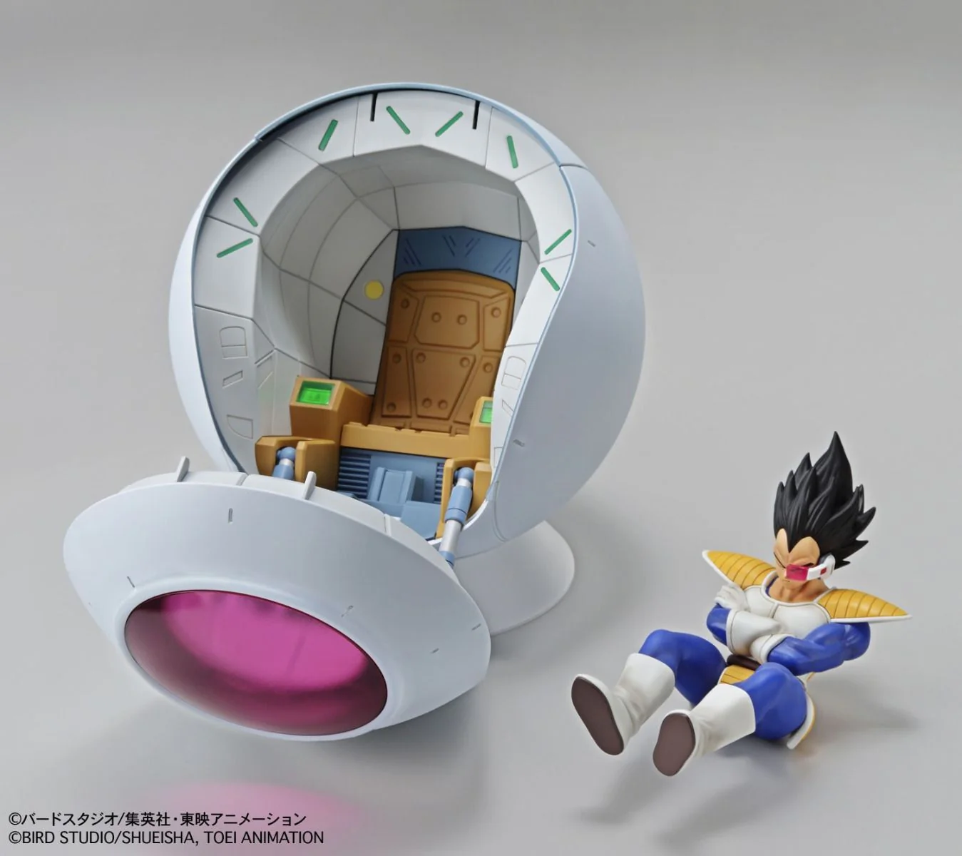 Bandai Figure-rise Mechanics Dragon Ball Z Saiyan Space Pod Model Kit - Image 3