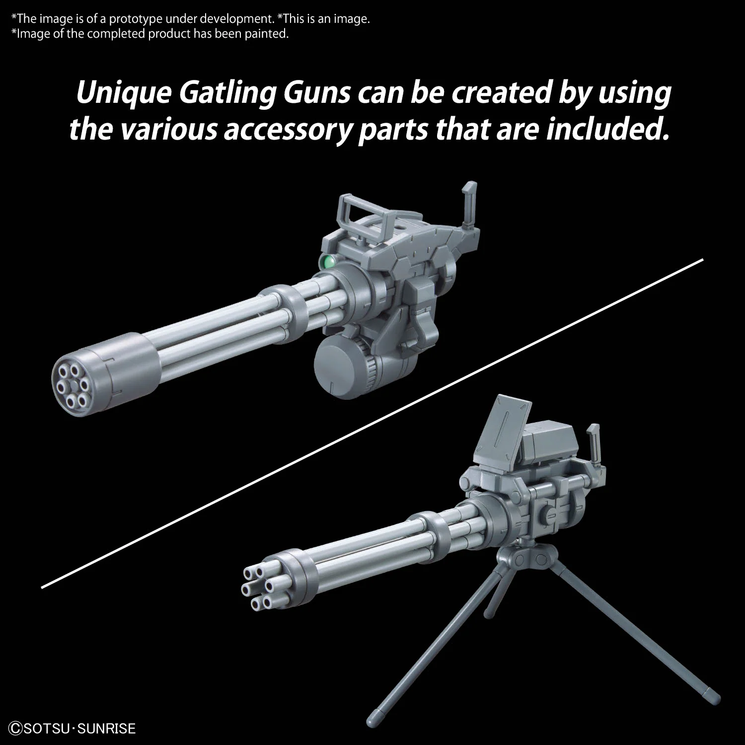 Bandai Gundam Option Parts Set Gunpla 09 (Giant Gatling) Model Kit - Image 12