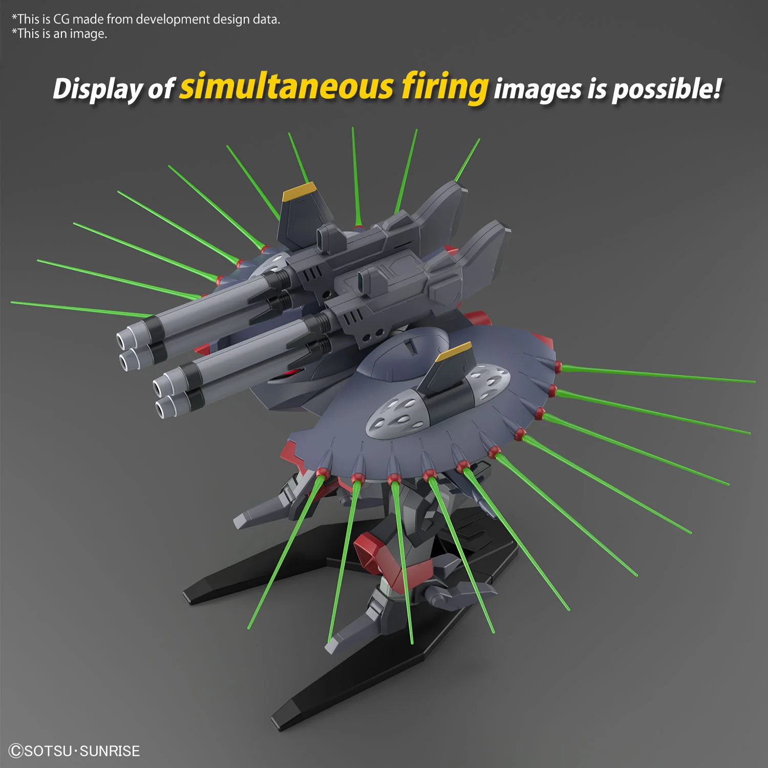 Bandai HG 1/144 GFAS-X1 Destroy Gundam Model Kit - Image 11