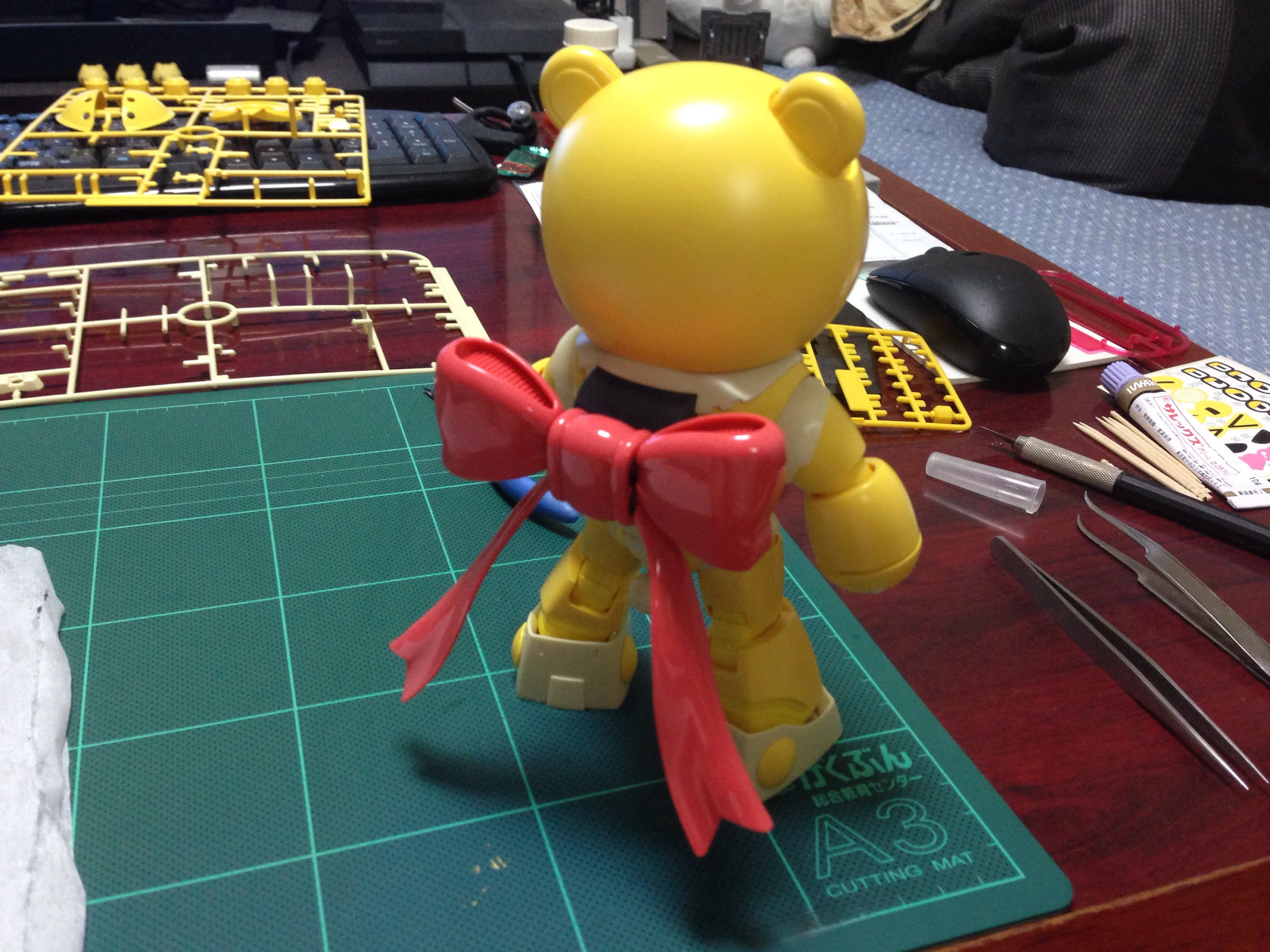 Bandai HGBF #05 1/144 Beargguy III (San) Model Kit - Image 5