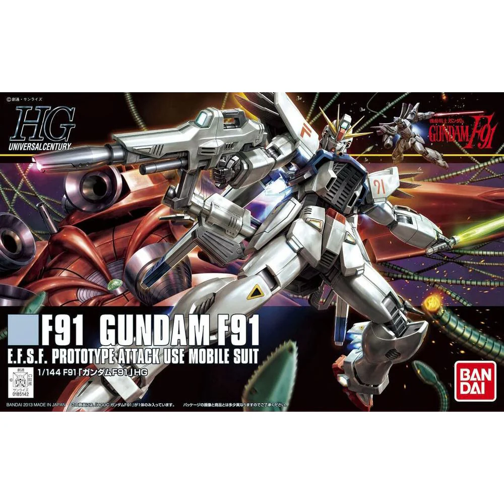 Bandai HGUC 1/144 F91 Gundam F91 Model Kit