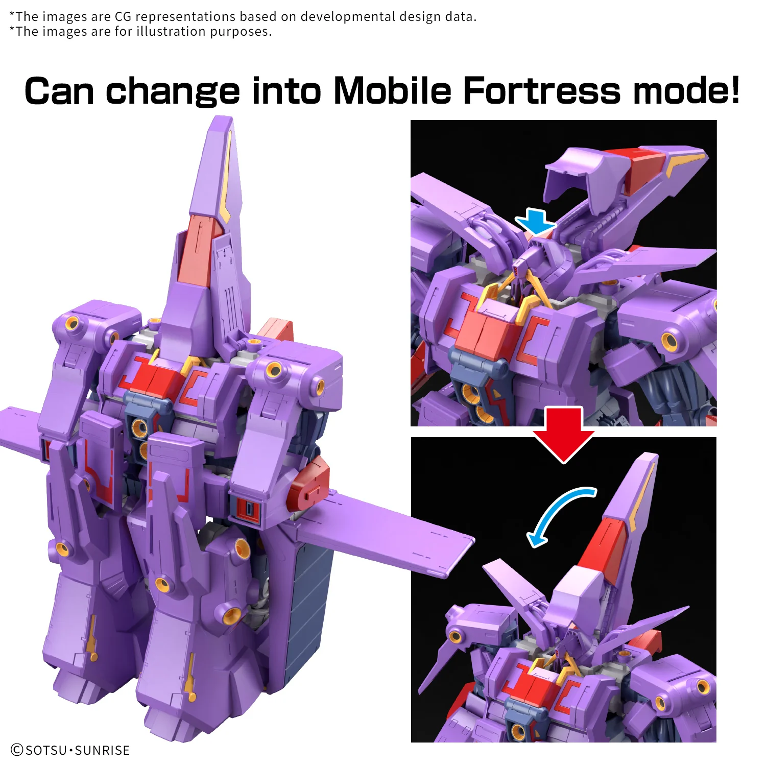 Bandai HGUC 1/144 MRX-010 Psycho Gundam MK-II Model Kit - Image 9