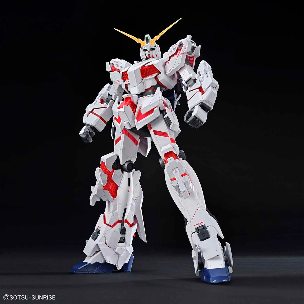 Bandai Mega Size Model 1/48 RX-0 Unicorn Gundam (Destroy Mode) Model Kit - Image 5