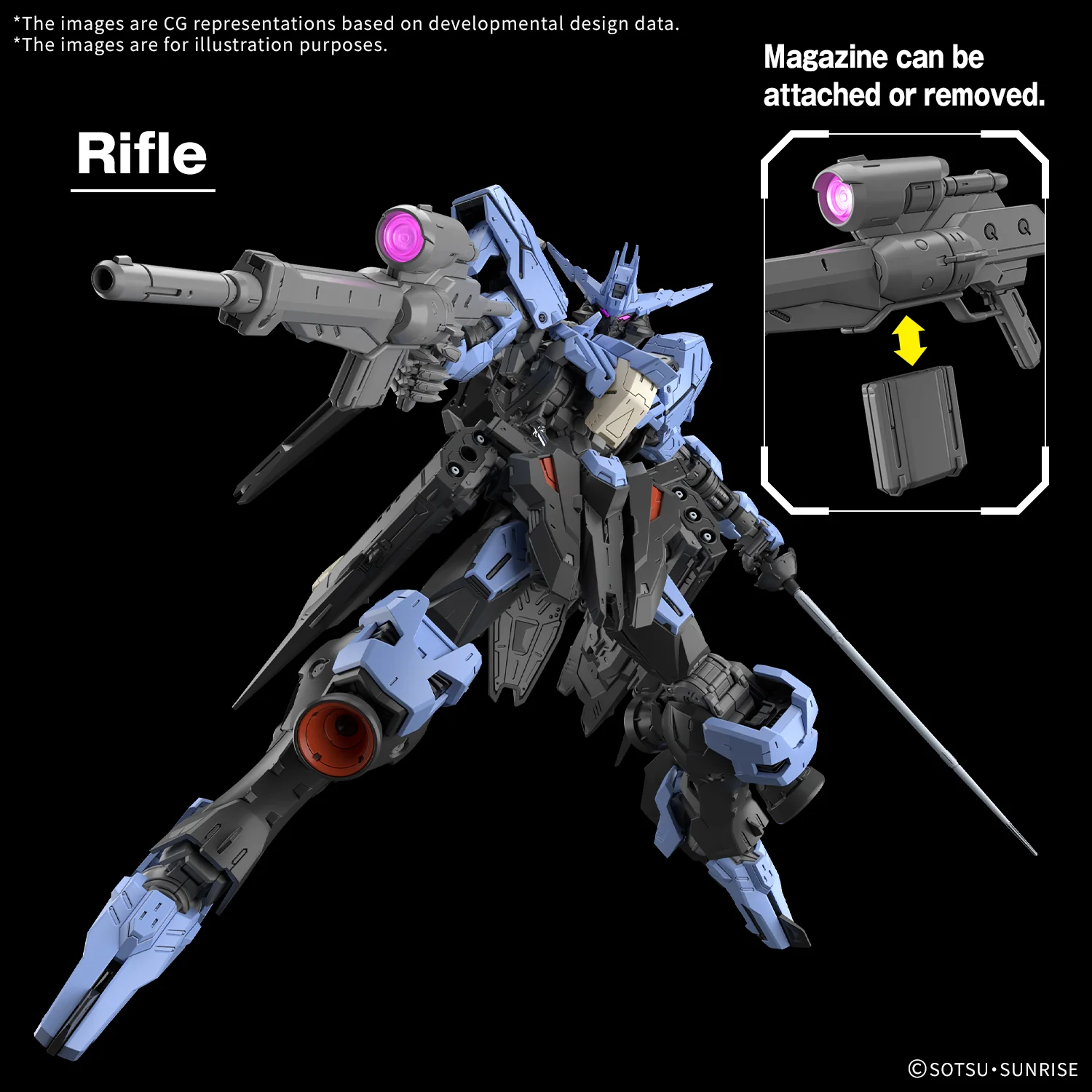 Bandai MG 1/100 ASW-G-XX Gundam Vidar Model Kit - Image 11