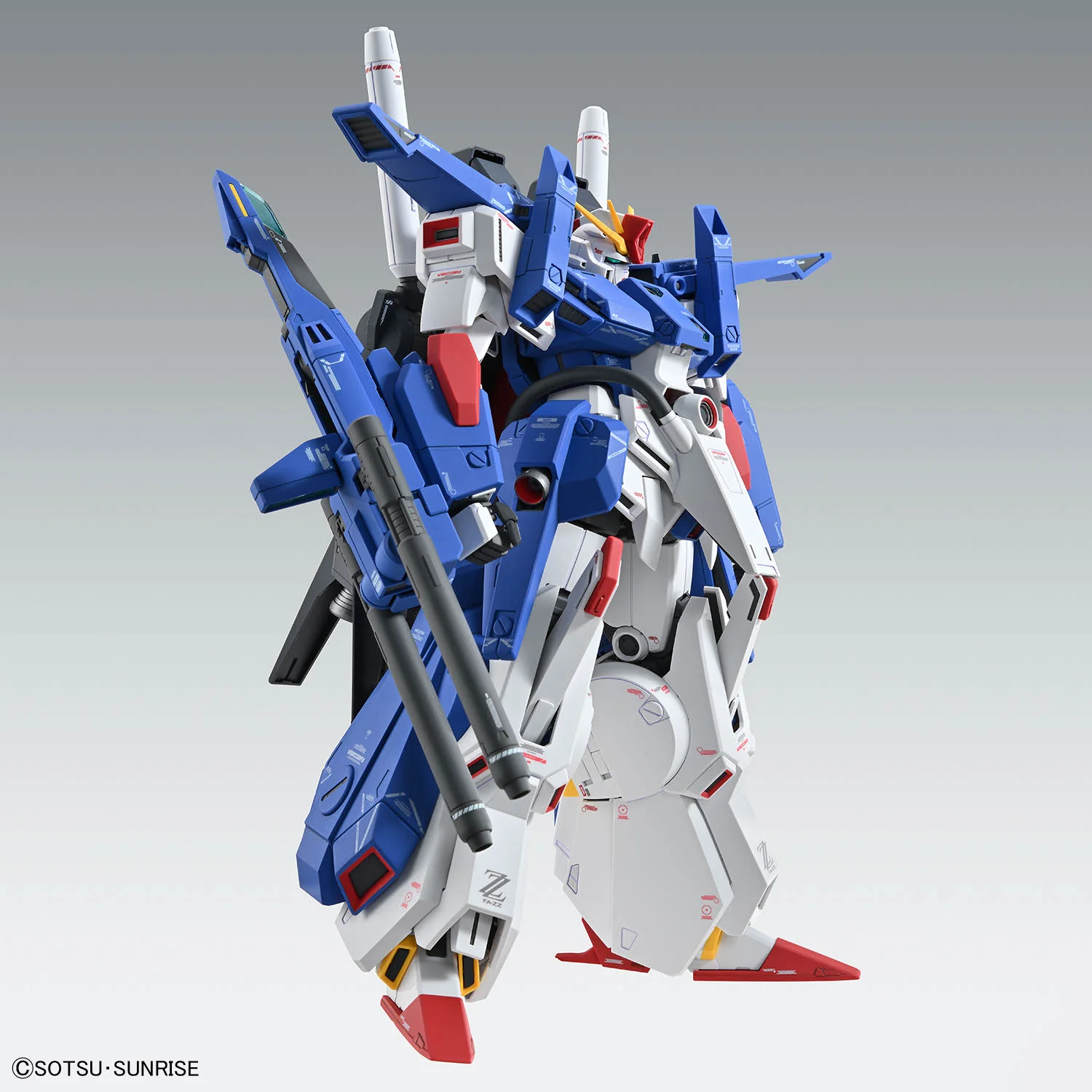 Bandai MG 1/100 FA-010S Full Armor ZZ Gundam Ver.Ka Model Kit - Image 4