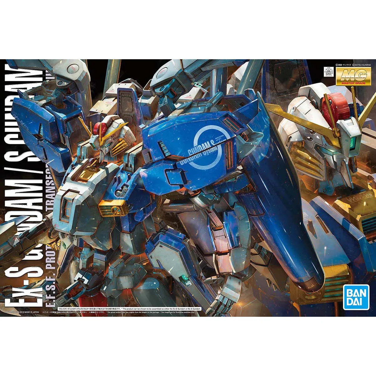Bandai MG 1/100 MSA-0011 [Ext] Ex-S Gundam/MSA-0011 S Gundam Model Kit