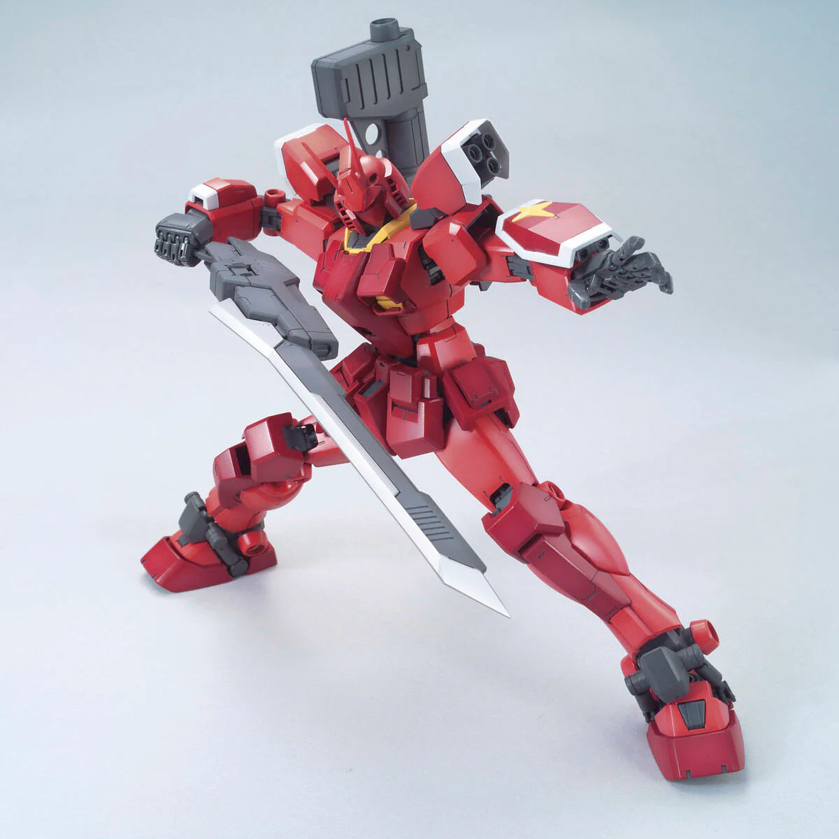 Bandai MG 1/100 PF-78-3A Gundam Amazing Red Warrior Model Kit - Image 4