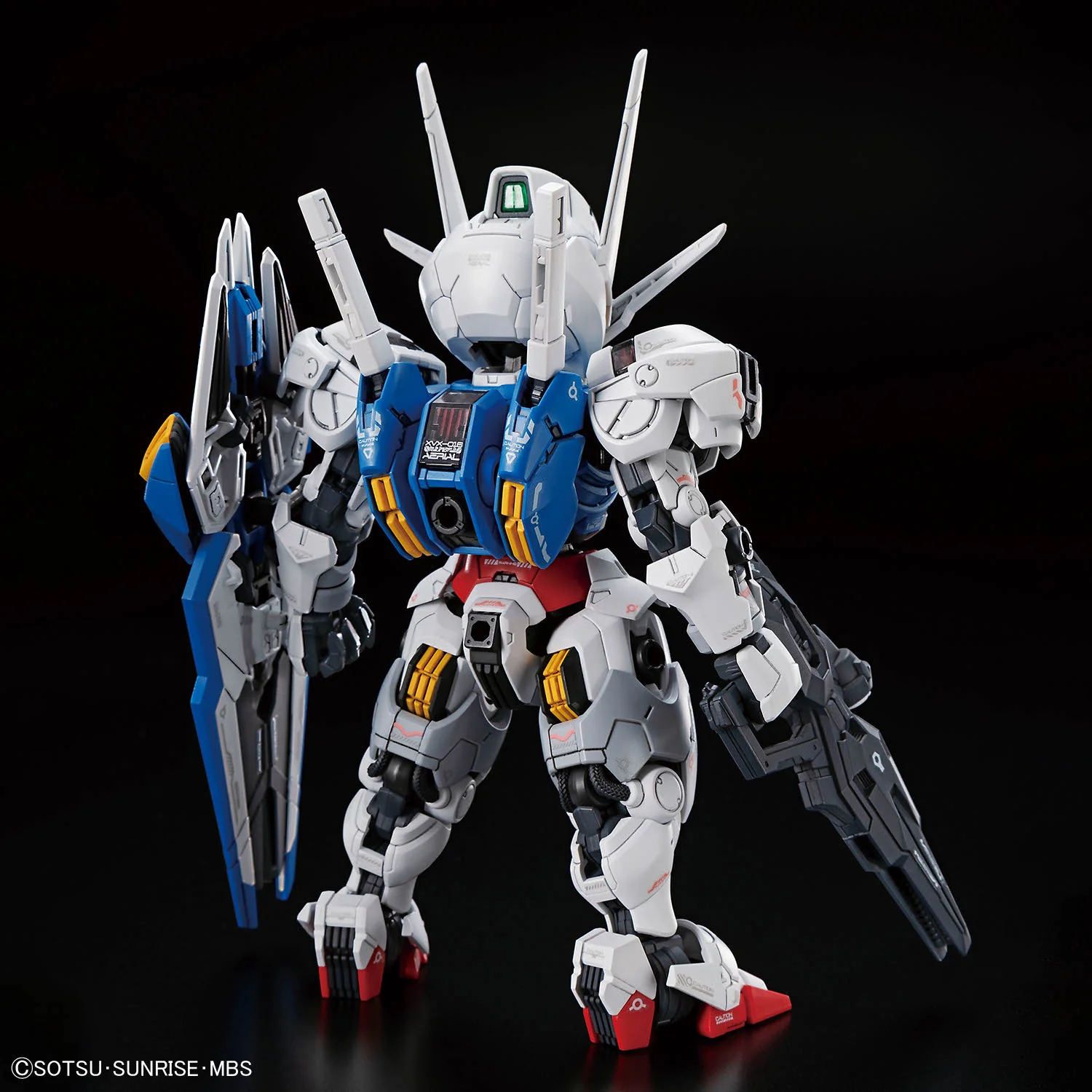 Bandai MGSD Master Grade SD Gundam Aerial Model Kit - Image 5