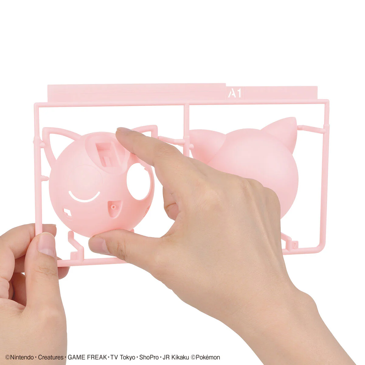 Bandai Pokemon Plamo Collection Quick!! 09 Jigglypuff Model Kit - Image 3