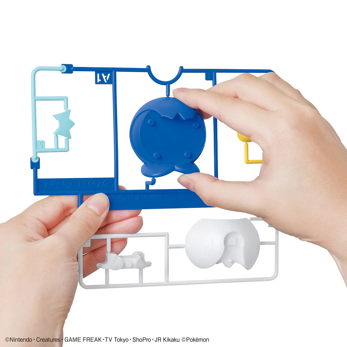 Bandai Pokemon Plamo Collection Quick!! Piplup Model Kit - Image 3
