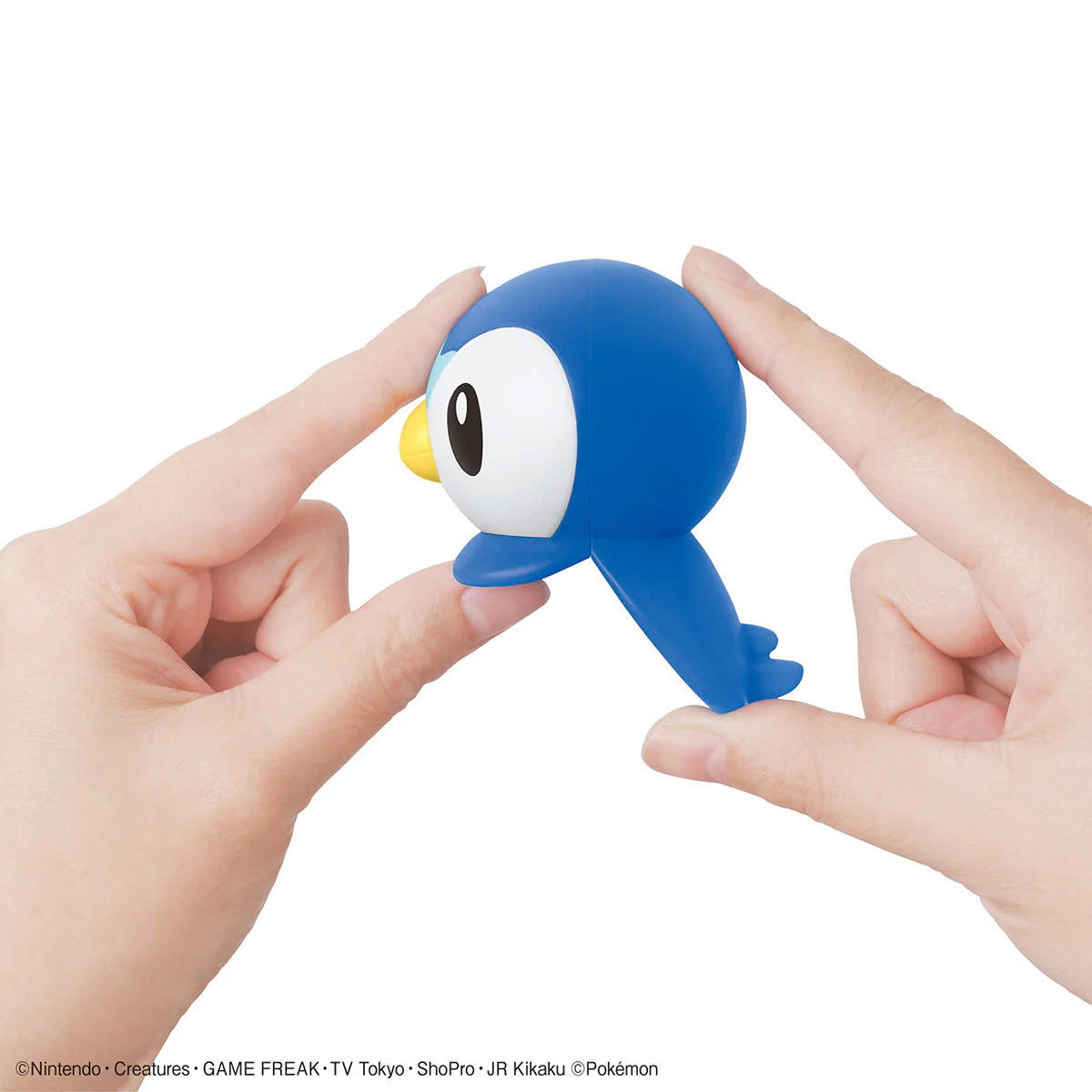 Bandai Pokemon Plamo Collection Quick!! Piplup Model Kit - Image 4