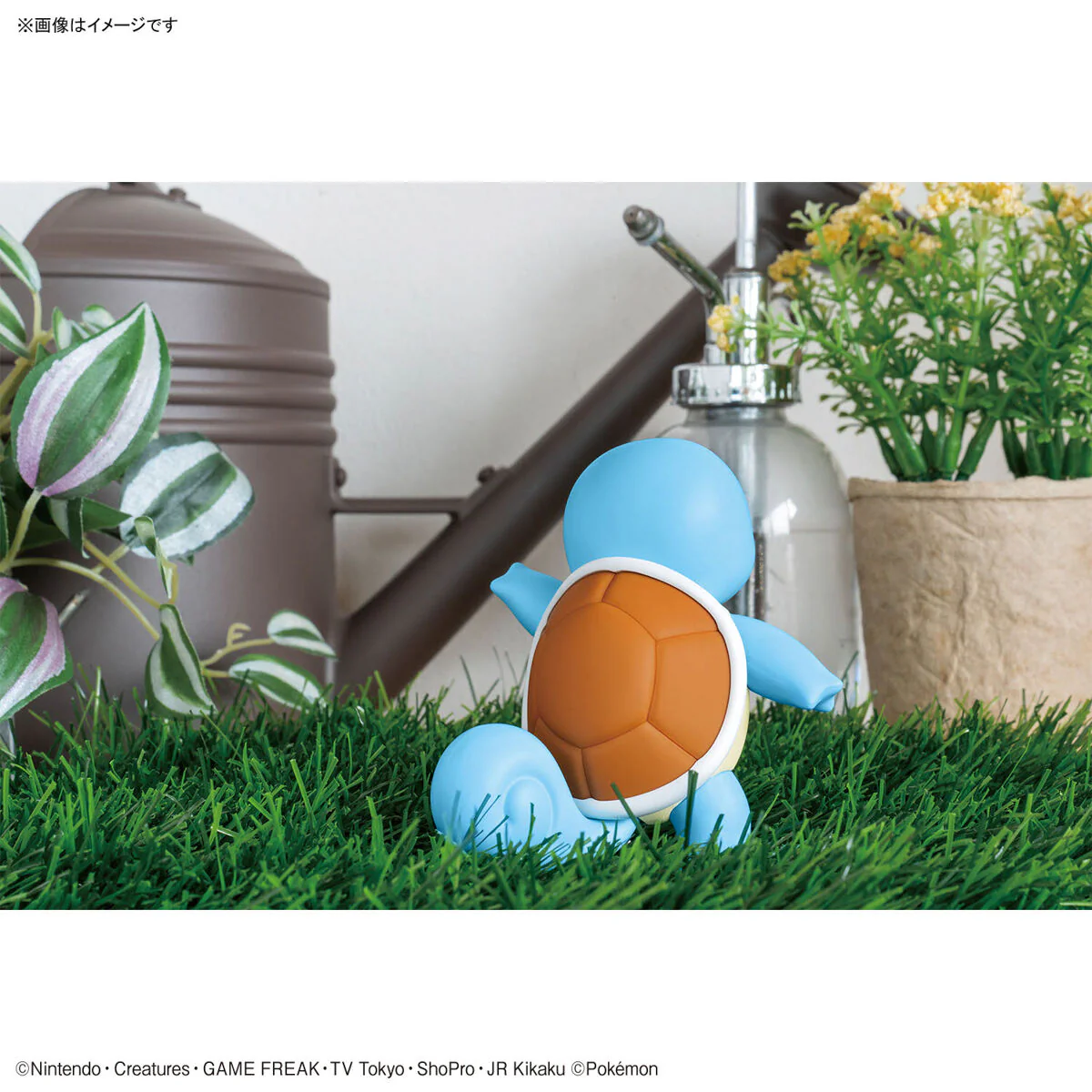 Bandai Pokemon Plamo Collection Quick!! Squirtle Model Kit - Image 8
