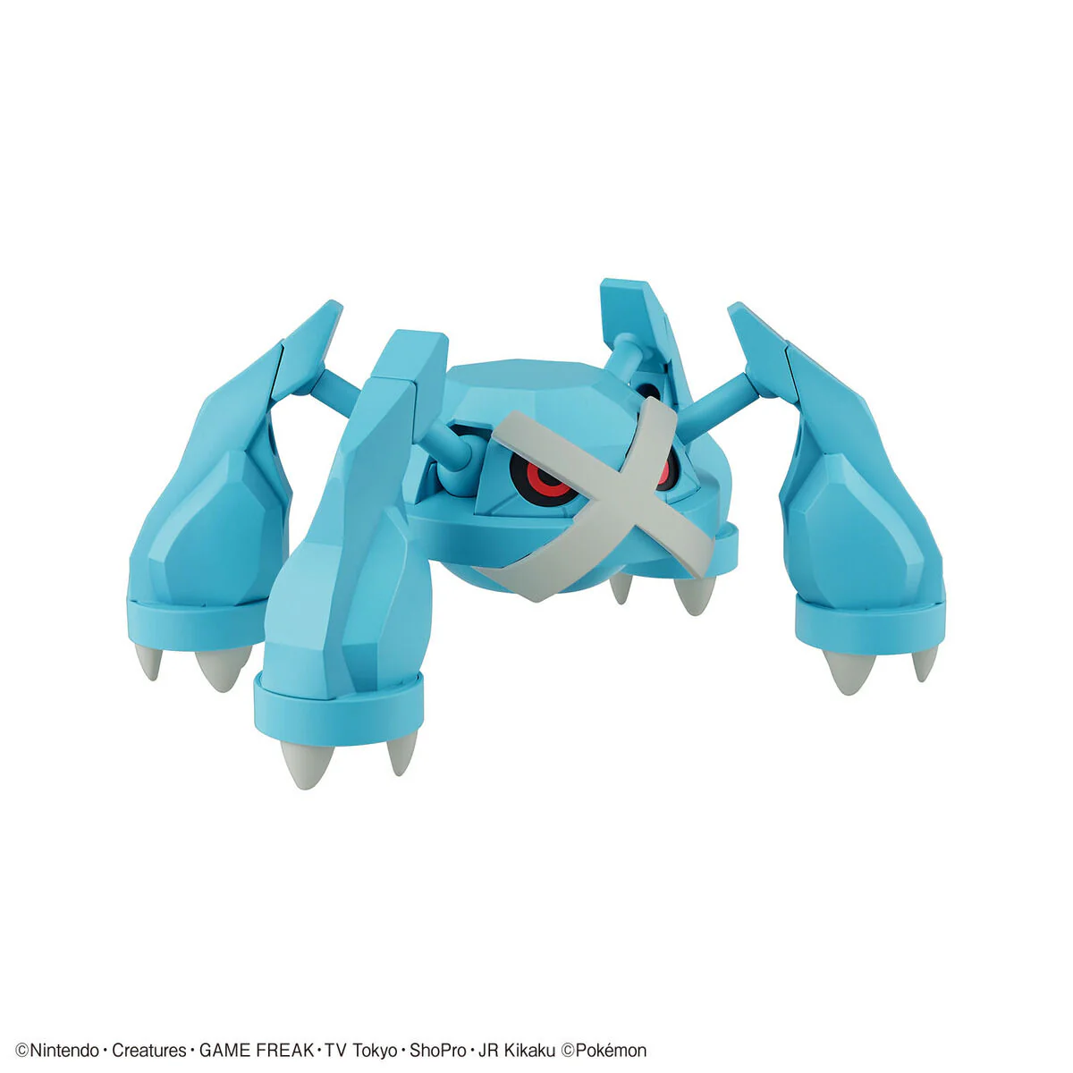 Bandai Pokemon Plamo Select Metagross Model Kit - Image 6