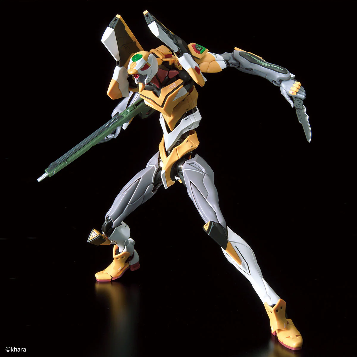 Bandai RG 1/144 Evangelion Production Model EVA Unit-00 DX Positron Cannon Set Model Kit - Image 11