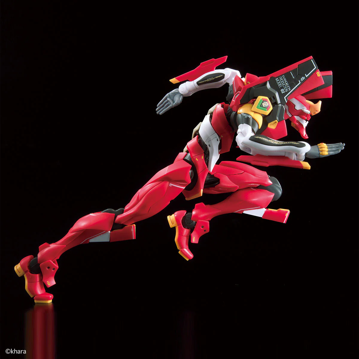 Bandai RG 1/144 Evangelion Production Model EVA Unit-02 Model Kit - Image 12