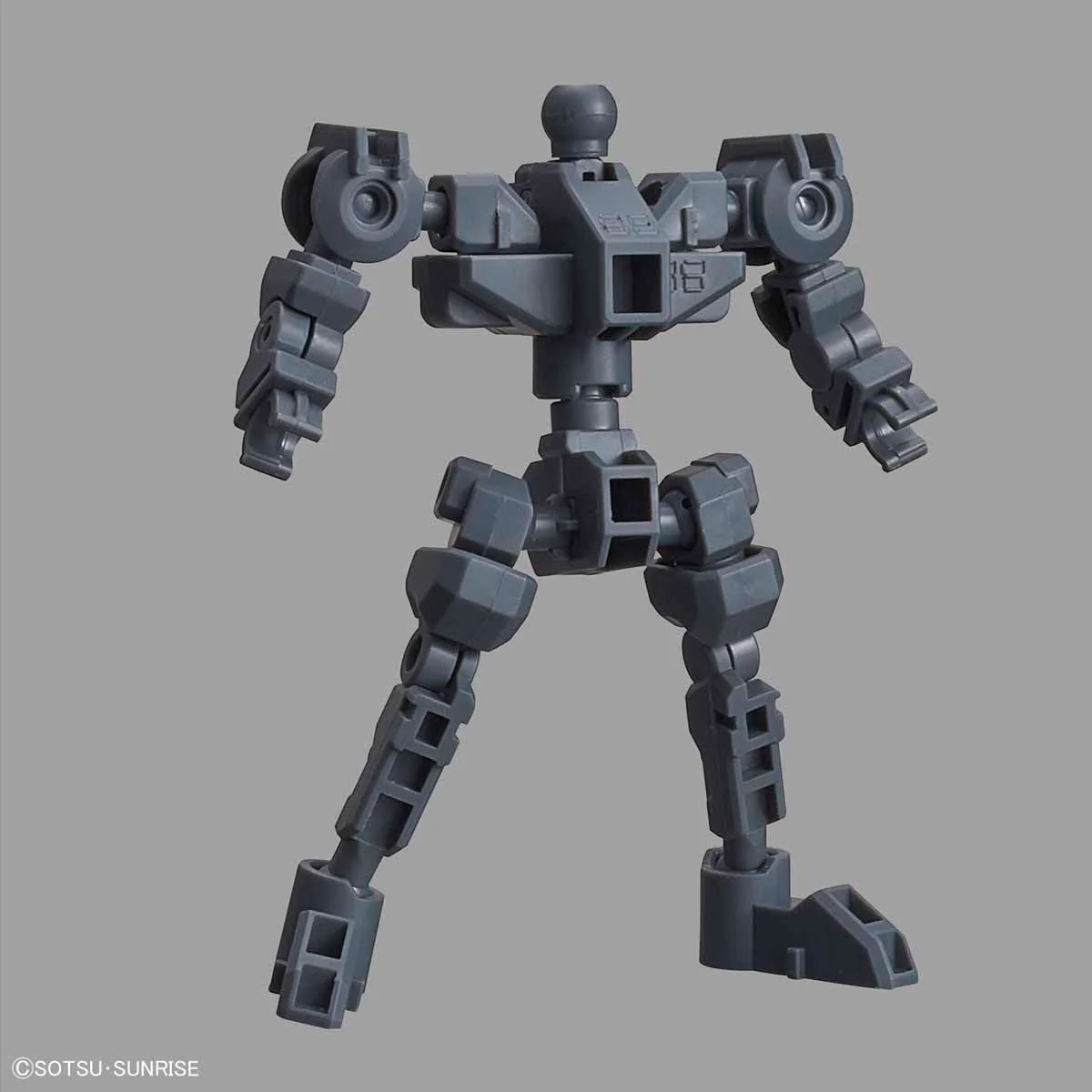 Bandai SDCS SD Gundam Cross Silhouette Frame (Gray) - Image 5