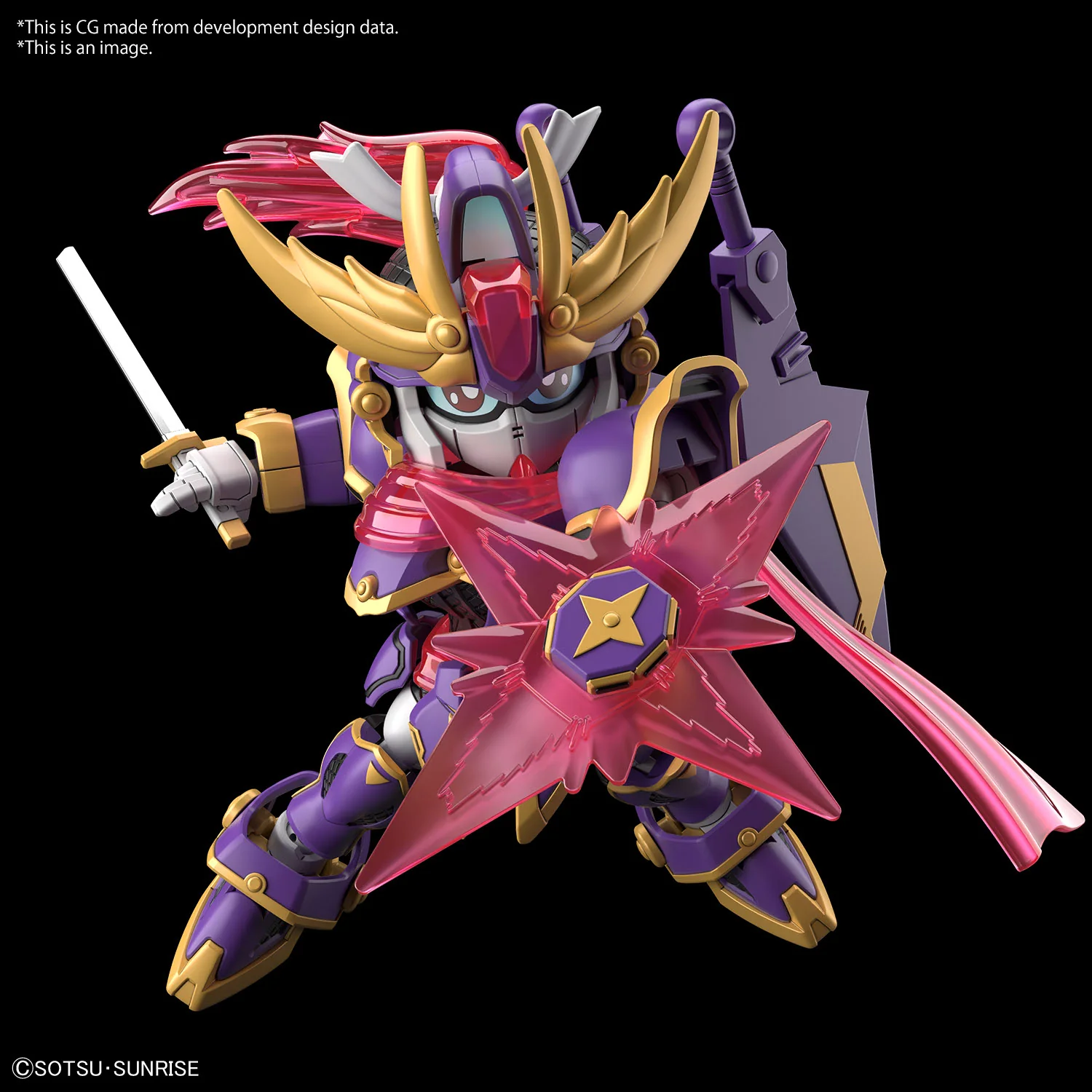 Bandai SDCS CROSS SILHOUETTE Gundam Build Metaverse F-Kunoichi Kai Model Kit - Image 8