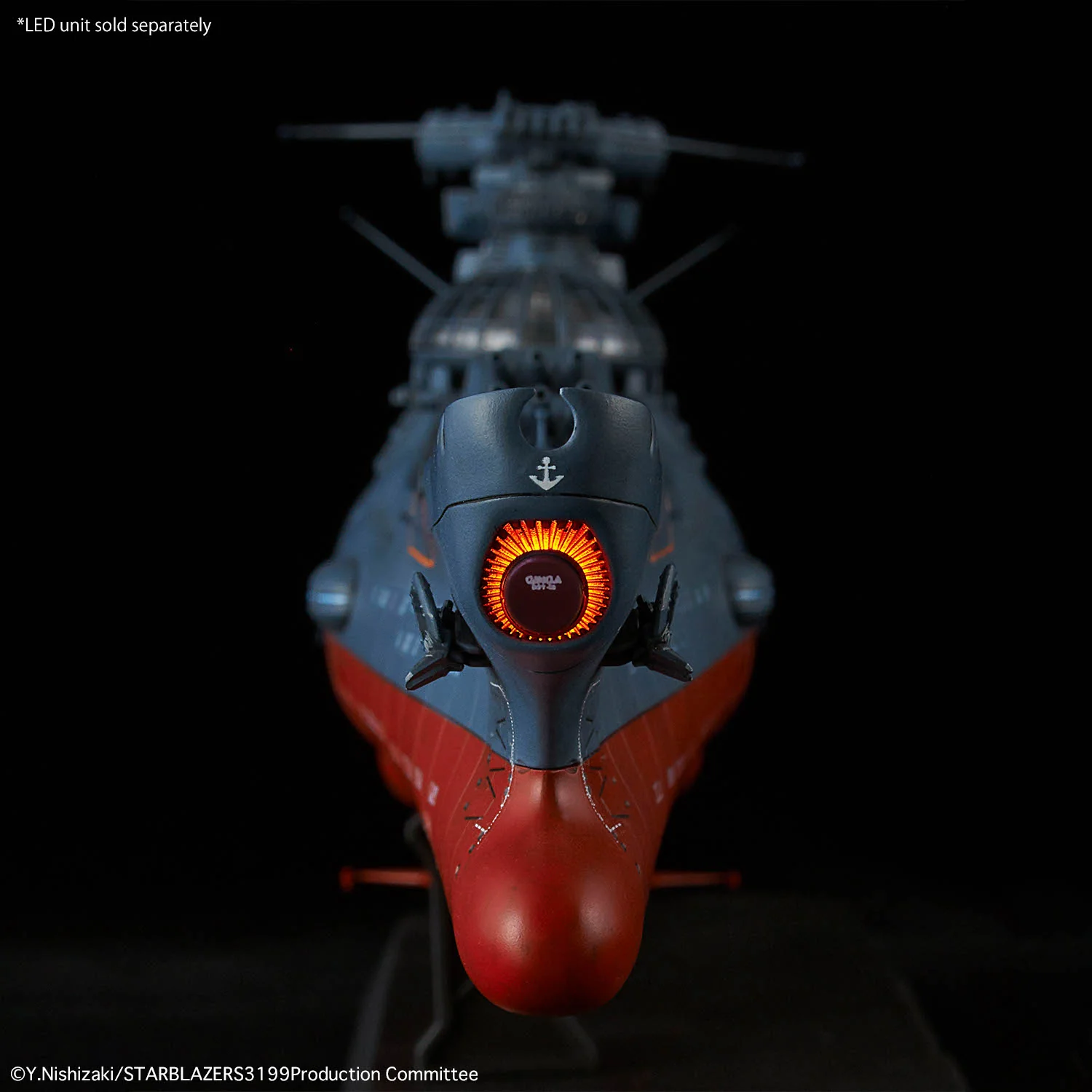 Bandai Star Blazers 1/1000 The Experimental Ship of Transcendental Dimension BBY-03 Ginga [3199] Model Kit - Image 10