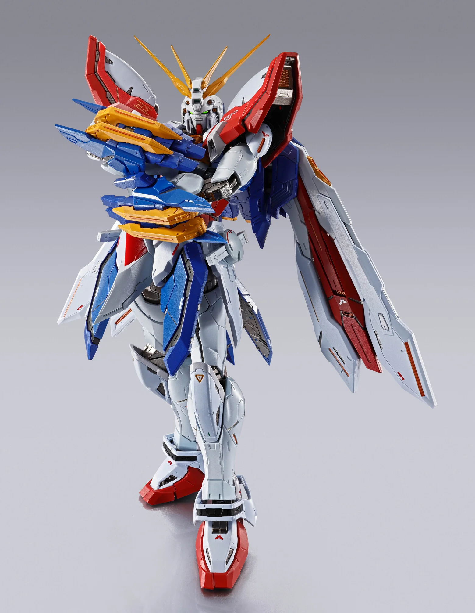 Bandai Tamashii Nations Metal Build GF13-017NJII God Gundam & God Gundam Second Action Figure - Image 3