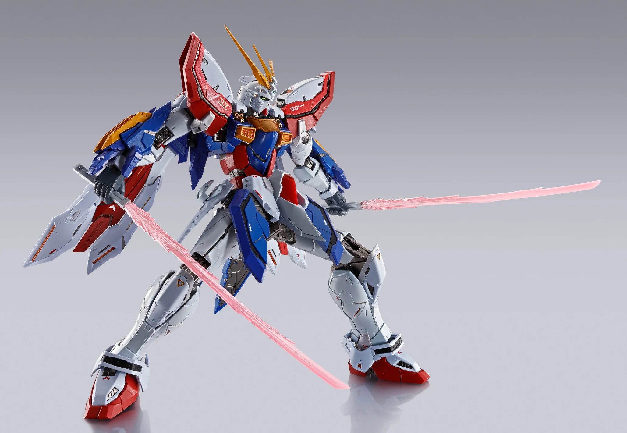 Bandai Tamashii Nations Metal Build GF13-017NJII God Gundam & God Gundam Second Action Figure - Image 4