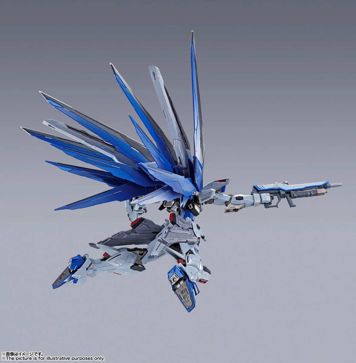 Bandai Tamashii Nations Metal Build ZGMF-X10A Freedom Gundam Concept 2 Action Figure - Image 7