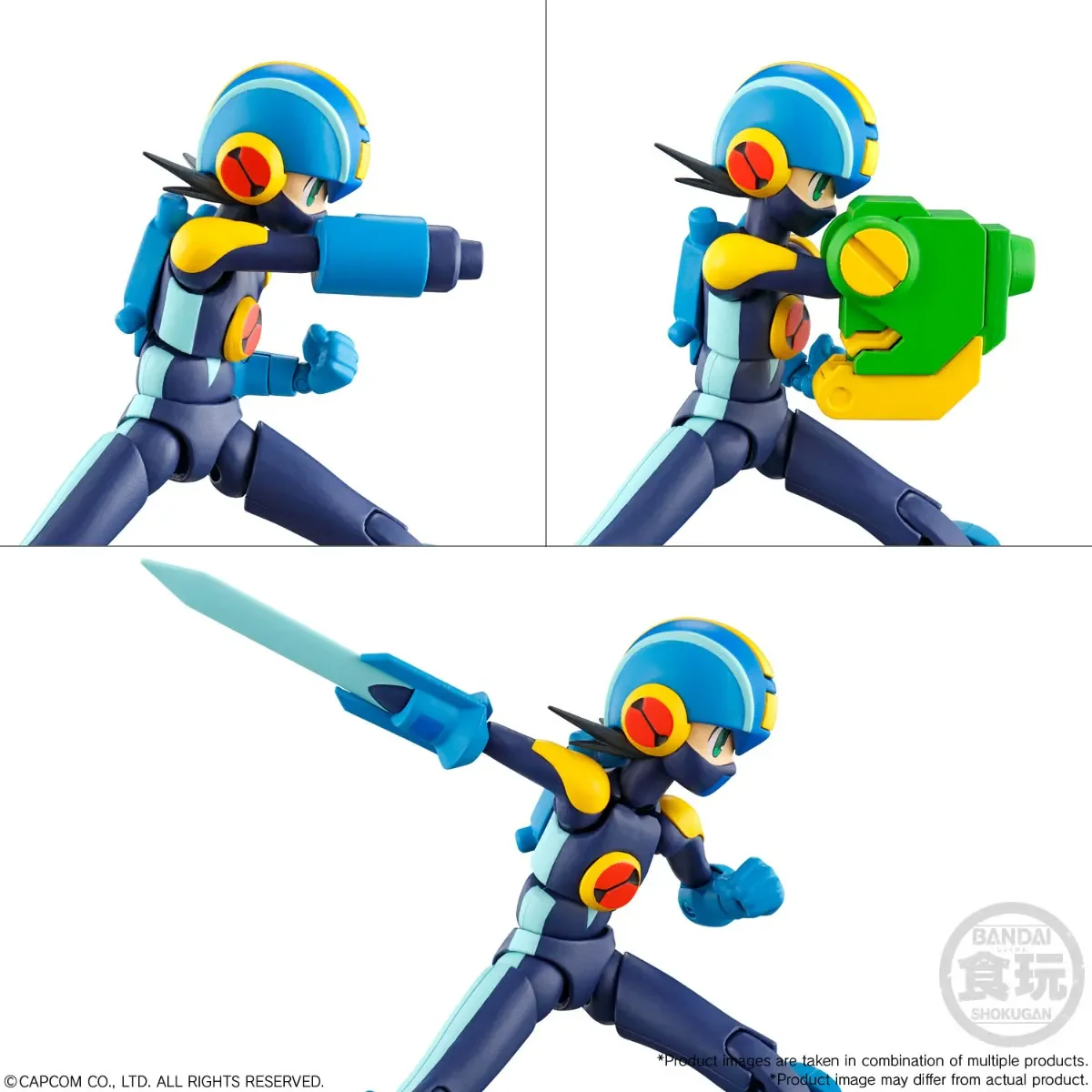 Bandai Shokugan SMP Megaman EXE SMP Vol.1 Model Kit - Image 6