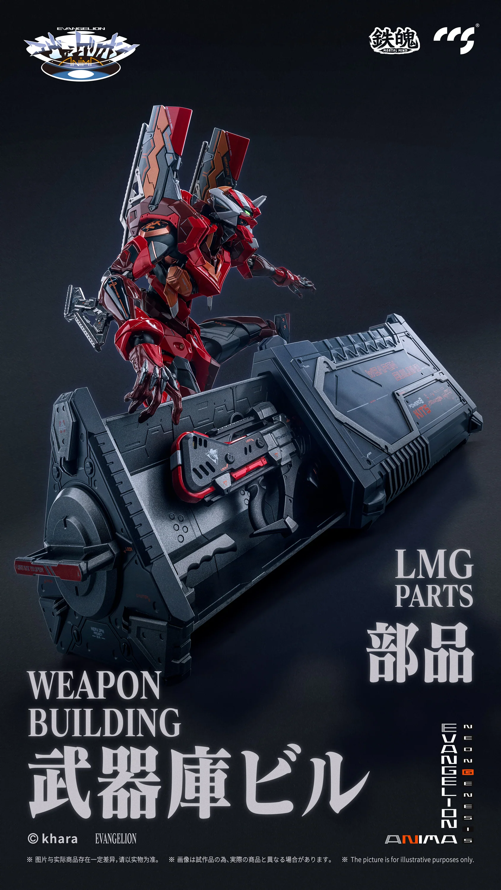 CCS Toys Mortal Mind Evangelion ANIMA Unit-02 Type II Action Figure - Image 13