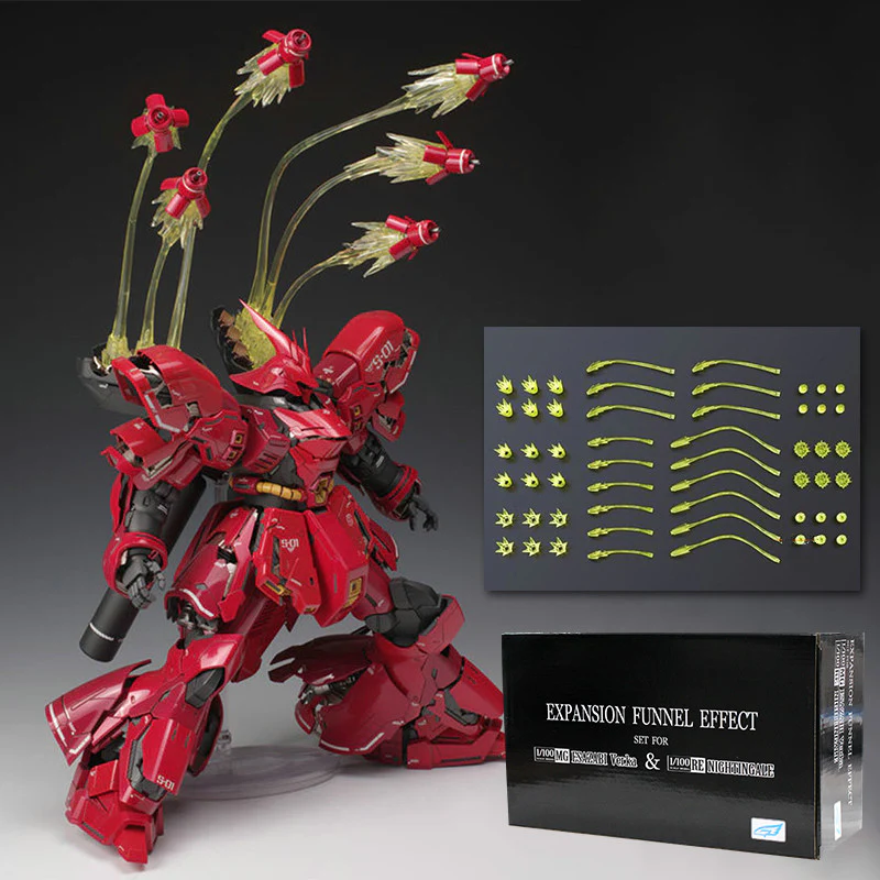 Effect Wing MG/RE 1/100 Sazabi/Nightingale Expansion Funnel Effect Set