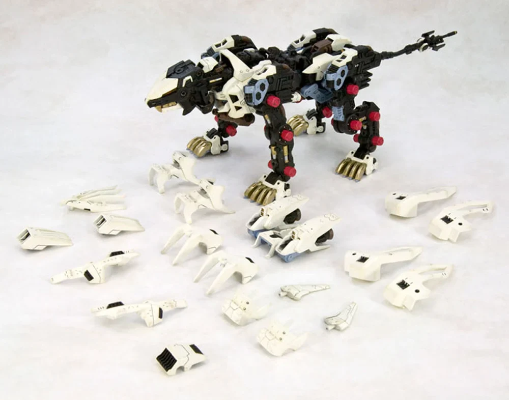 Kotobukiya HMM ZOIDS 1/72 RZ-041 Liger Zero (Marking Plus Ver.) Model Kit - Image 4