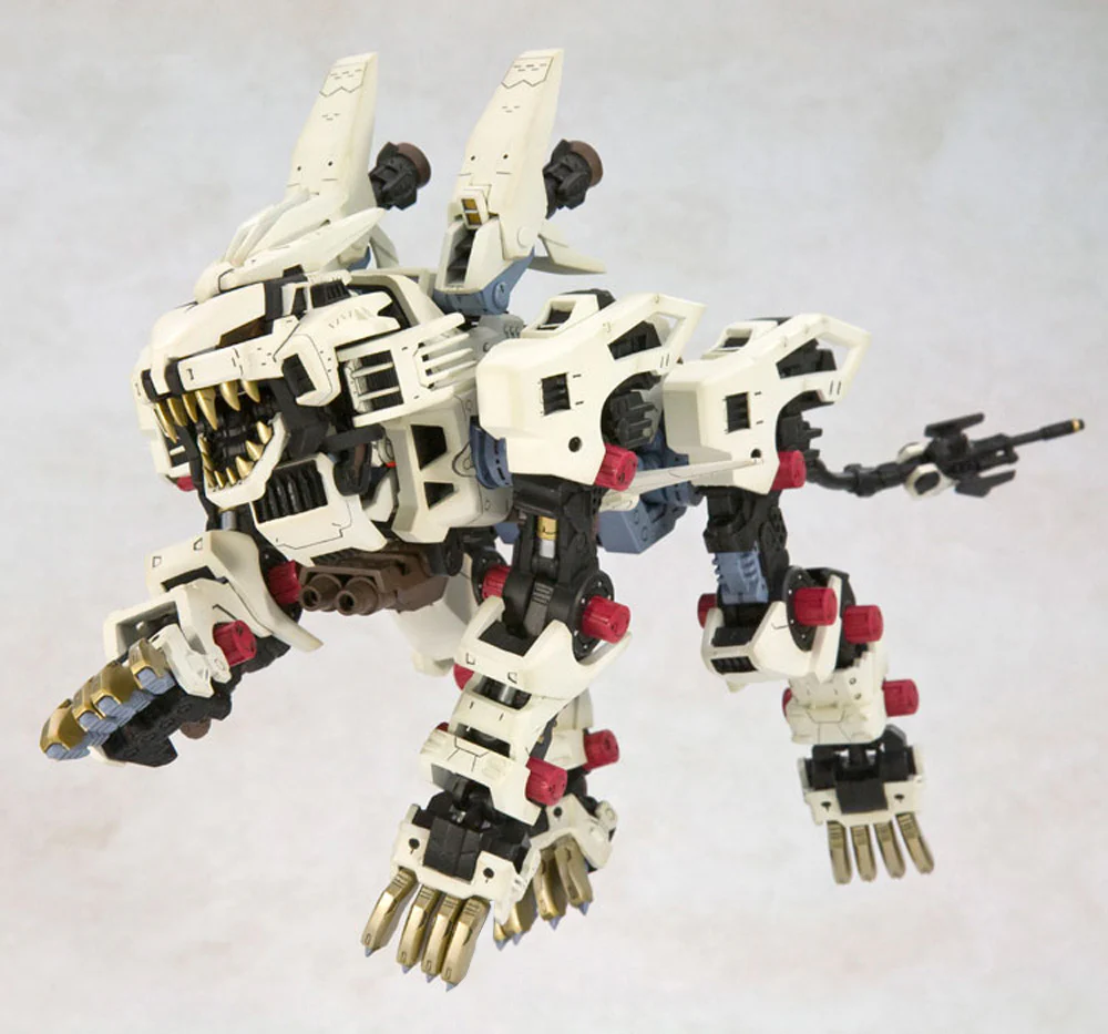 Kotobukiya HMM ZOIDS 1/72 RZ-041 Liger Zero (Marking Plus Ver.) Model Kit - Image 6