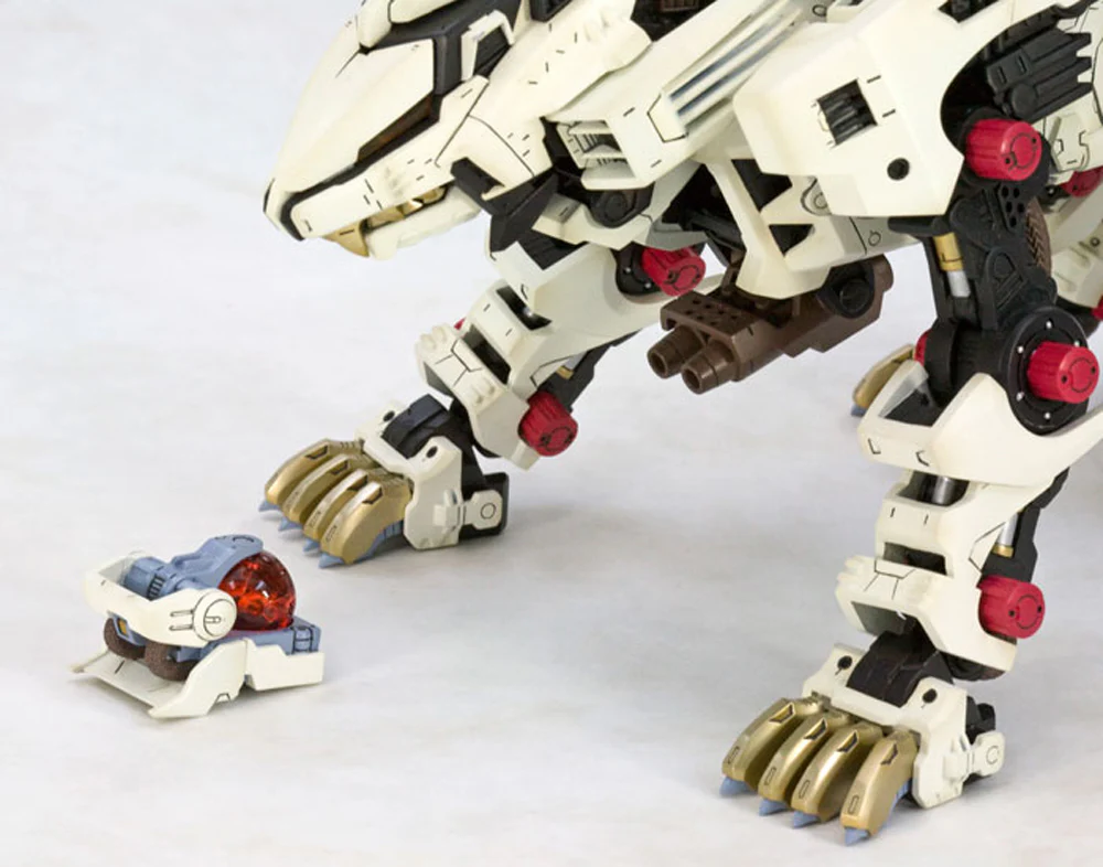 Kotobukiya HMM ZOIDS 1/72 RZ-041 Liger Zero (Marking Plus Ver.) Model Kit - Image 7