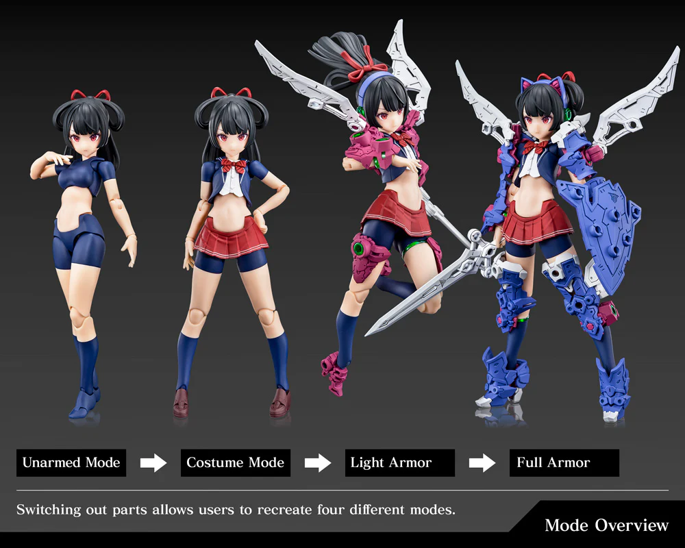 Kotobukiya Megami Device BUSTER DOLL Knight Model Kit - Image 8